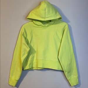 Lululemon Athletica Lime Green Hoodie Size 8